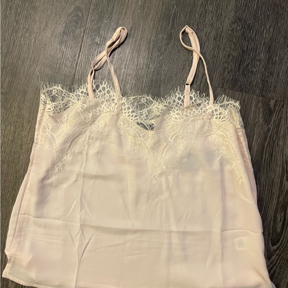 Lulus cream lace tank size medium